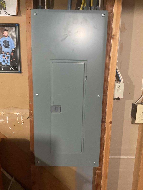 Conducted scheduled preventative maintenance on residential heating system consisting of one furnace and one humidifier. Performed electrical safety inspection with Fluke 323 True RMS Clamp Meter, verifying 4.3A current draw which is within normal operating parameters. System operating efficiently with no issues detected.