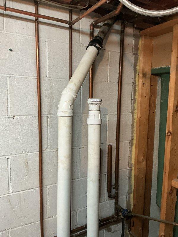 Completed drainage system rebuild involving replacement of deteriorated 4" cast iron and galvanized piping. Installed new drain lines for kitchen sink, lavatory, and laundry sink, with washer discharge routed to laundry sink per code requirements. Pre-piped portions of the drainage system to ensure proper flow and function.