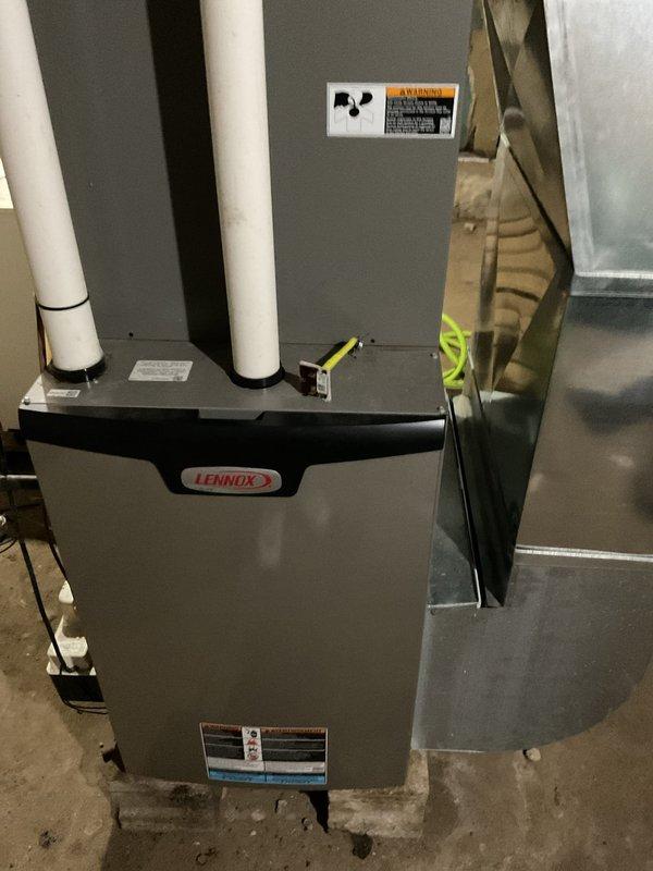 Replaced high limit safety switch on Lennox furnace per approved estimate. Completed installation according to manufacturer specifications and performed operational testing to verify proper system function. All safety parameters now within normal operating range and furnace is working correctly.