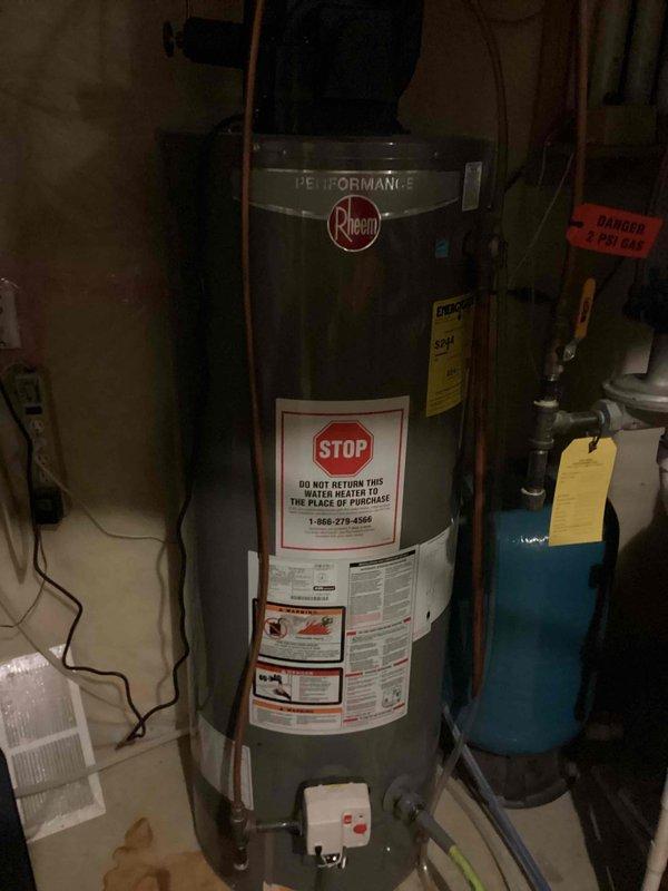 Performed flush service on Rheem Performance tanked water heater that had never been previously maintained. Customer reported insufficient hot water duration, indicating likely sediment buildup. Successfully completed thorough system flush to remove accumulated sediment, restoring proper hot water capacity and improving unit efficiency.