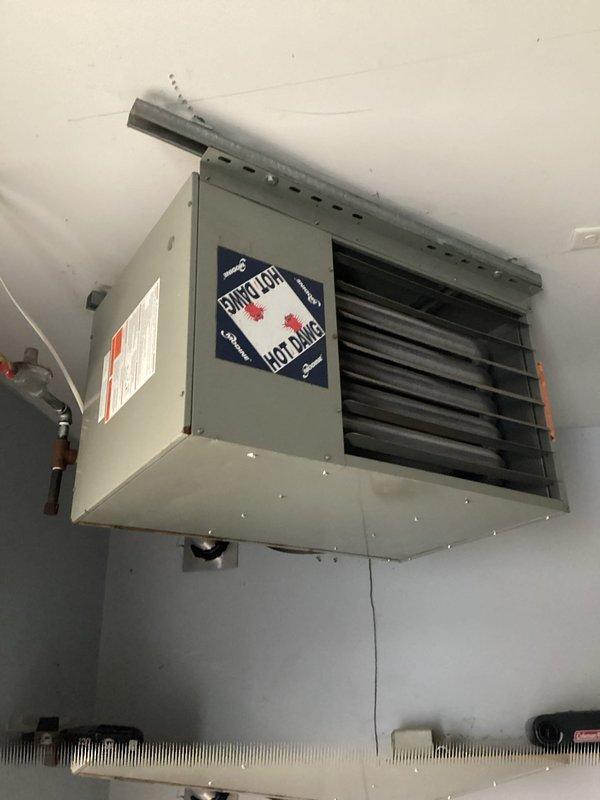 Installed shut-off valve on gas heater located in garage per request. Verified proper operation of all gas appliances after installation by confirming successful ignition and normal function. Job completed successfully with no issues.