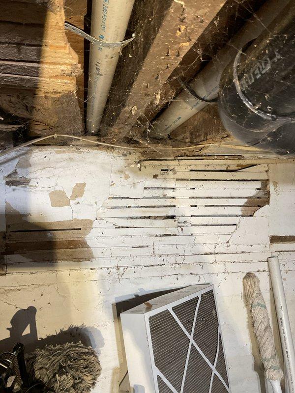 Responded to no-heat call on propane furnace installed last fall. Diagnosed E270 soft lockout condition caused by leaves obstructing combustion air intake on burner grill. Removed debris, reconfigured staging jumpers to properly enter second stage after 12 minutes (system previously failed to reach second stage after 20+ minutes of operation), and verified proper system operation. Noted significant ductwork issues causing excessive noise during operation and observed improper termination requiring remediation.