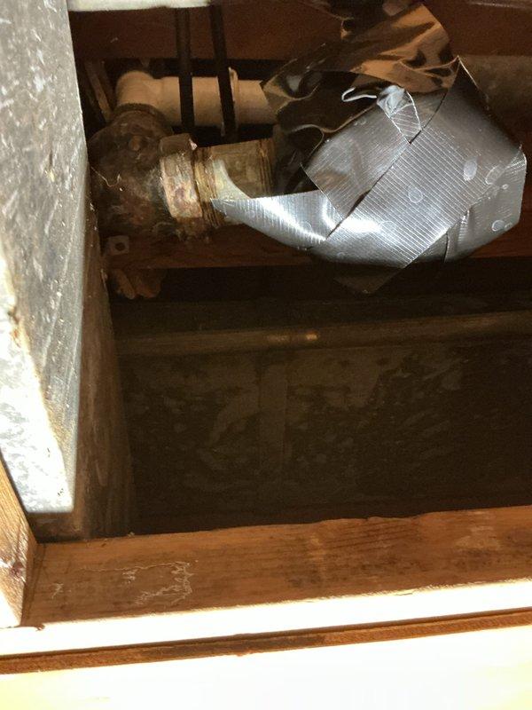 Diagnosed and repaired a clogged shower drain by addressing a corroded drum trap with a rusted hole at the bottom. Replaced a section of deteriorated galvanized piping that was leaking, requiring removal of additional ceiling material in the basement to access the affected area. Re-siliconed the tub to prevent further leakage.