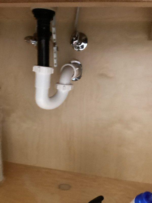Completed routine plumbing inspection as part of rewards program. Found water pressure running high and adjusted it to appropriate levels. Visual inspection of P-trap assembly and adjacent plumbing showed all components in good working condition with no signs of leaks or corrosion.