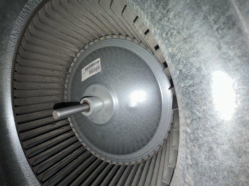 Responded to service call for furnace lockout issue. Diagnosed failed blower capacitor and potential early-stage blower motor bearing wear. Customer opted for capacitor replacement only. Noted concerning areas on heat exchanger that bear monitoring. Electrical testing confirmed proper operation after repair.