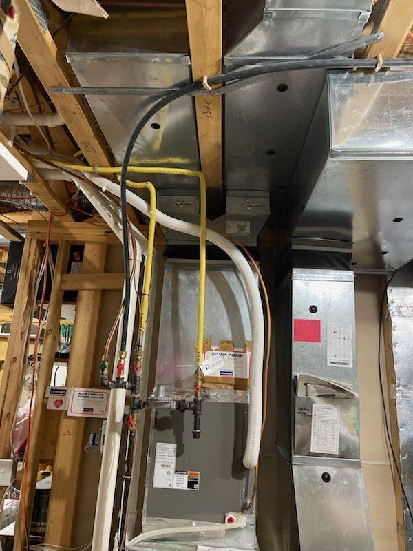 Performed furnace tune-up on 8-year-old unit. During inspection, identified failed secondary heat exchanger. Showed homeowners the issue and advised them of options. Scheduled service advisor visit for next day to discuss heat exchanger replacement or complete furnace replacement.