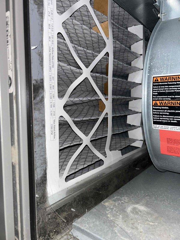 Responded to return service call for furnace displaying error codes. Diagnosed "Hi Delay" alert on thermostat; verified correct DIP switch settings and reset system to clear alerts. Checked furnace operation (confirmed heating stage 1 active), cleared condensation to prevent trap blockage, and inspected intake/exhaust with no issues found. Advised customer that control board may need replacement in future, but system is currently operational.