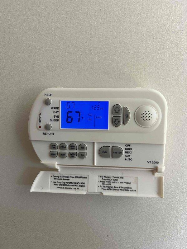 Responded to return service call for furnace displaying error codes. Diagnosed "Hi Delay" alert on thermostat; verified correct DIP switch settings and reset system to clear alerts. Checked furnace operation (confirmed heating stage 1 active), cleared condensation to prevent trap blockage, and inspected intake/exhaust with no issues found. Advised customer that control board may need replacement in future, but system is currently operational.