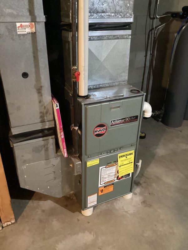 Responded to service call for water heater with no hot water output. Diagnosed issue as tripped circuit breaker. Restored power to unit by resetting breaker and verified proper operation of the tanked water heater system.