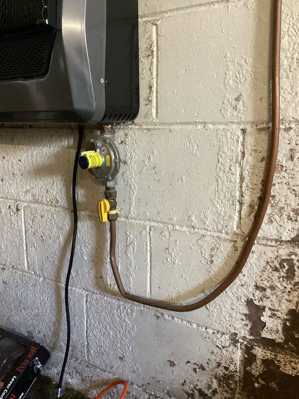 Responded to gas leak service call where Xcel had shut off gas due to a leak detected in basement. Upon inspection, identified the leaking gas line was supplying a ventless gas heater providing heat to a basement apartment. Informed customer that our company does not service ventless gas heaters and recommended exploring alternative heating options that would not introduce carbon monoxide into the basement area. Offered to connect customer with appropriate contractors for proper heating unit installation.
