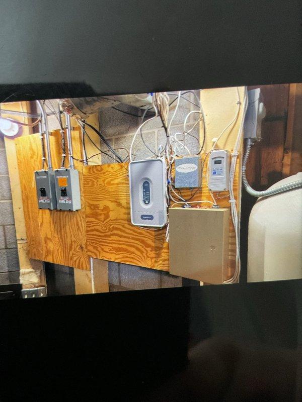 Responded to no heat complaint on newly installed furnace. Identified improper wiring configuration between electrical panel and HVAC system causing lack of heat distribution to main level. Rewired system correctly to ensure proper operation with new equipment, resolving the heating issue throughout the residence.