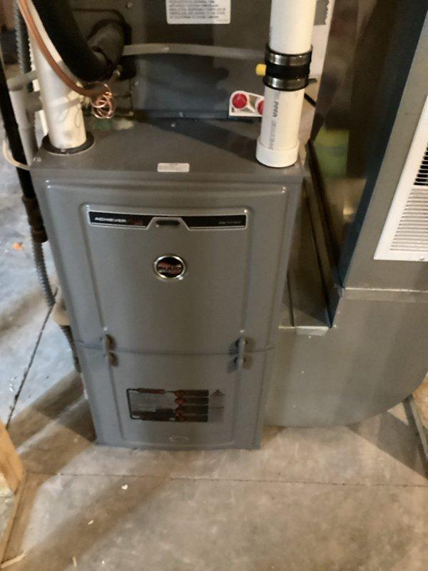 Replaced failed 50-gallon electric water heater that was unable to maintain hot water for more than 1.5 showers. Installed new 50-gallon electric unit after diagnosing issues with heating elements and thermostats in the original system. Properly connected all copper lines and verified proper operation before completion.