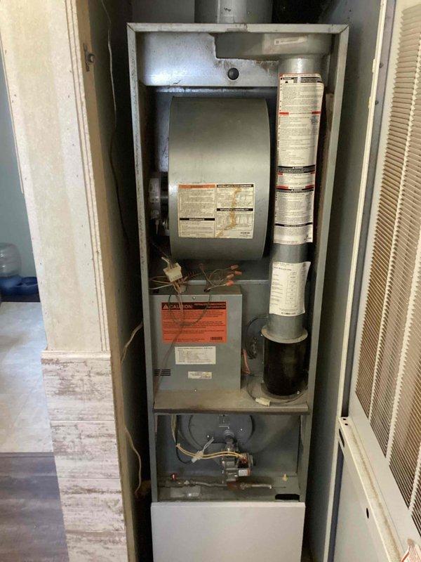 Replaced furnace hot surface ignitor with correct model and identified incorrect control board installation. System restored to operation temporarily; scheduled follow-up service to install proper control board once parts arrive from WC Johnstone (PO 230921).