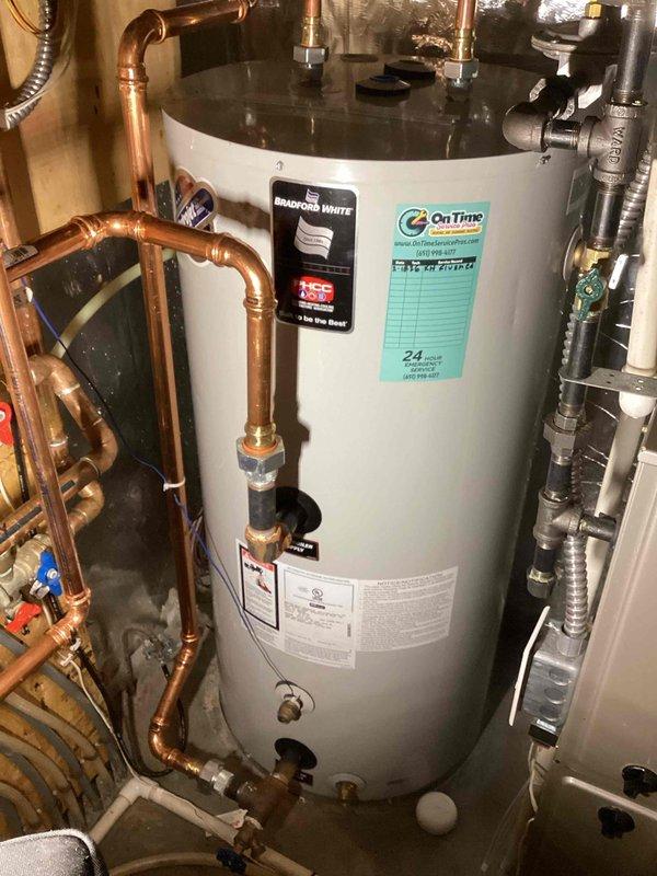 Responded to recurrent boiler issue where system pressure had dropped to 3 psi. Isolated master bathroom infloor heating circuit, checked expansion tank pressure, and configured system to domestic hot water only with pressure set to 18 psi. Will monitor system performance over weekend and return with thermal imaging equipment to conduct leak detection in master bathroom.
