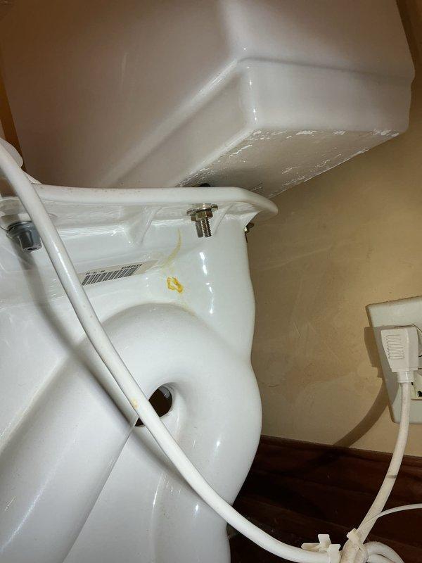# Plumbing Service Report

Responded to service call for multiple toilet issues affecting four fixtures in residential property. Two toilets exhibited leaking problems while two others were continuously running, resulting in water waste and potential damage.

Completed full replacement of one severely compromised toilet with new Gerber unit, ensuring proper installation and seal integrity. Addressed fill valve failure in second toilet by installing new component to restore proper tank filling function and eliminate running water issue. Replaced worn flapper in third toilet to correct inadequate seal causing continuous water flow into bowl. Installed new flush valve assembly in fourth toilet to resolve leaking condition and restore proper flushing mechanism operation.

Conducted comprehensive leak inspection of all repaired fixtures to verify watertight connections and proper operation. All toilets tested and confirmed functioning correctly upon completion. Documented work with photogra
