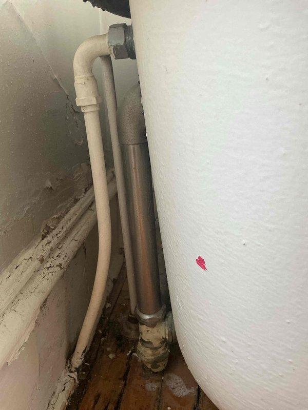 # Service Report: Toilet Replacement and Shower Valve Repair

Responded to service call for malfunctioning toilet in basement with extremely slow flushing issue. Upon inspection, discovered deteriorated internal flush mechanism components, including rusted parts that had broken off and fallen into tank, preventing proper water transfer from tank to bowl. Due to extent of internal component failure and age of fixture, recommended and performed complete toilet replacement rather than rebuilding existing unit. Successfully installed new toilet fixture to restore proper flushing function. Additionally, completed shower valve repair as requested to address secondary plumbing concern on property.