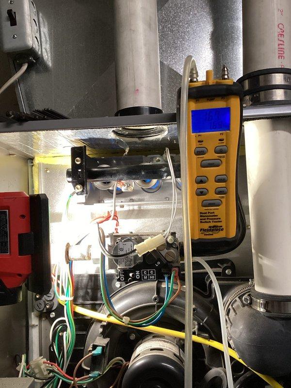 Responded to no heat call on Tempstar furnace unit. Upon arrival, system was operating normally with no immediate issues detected. Performed comprehensive tune-up service including inspection and cleaning of all routine components. Conducted thorough heat exchanger inspection with no cracks or compromises found. Verified proper gas pressures at manifold and measured supply air temperatures within acceptable range. Cycled system through multiple heating cycles and monitored continuous operation for fifteen minutes to replicate reported intermittent condition. All components tested within manufacturer specifications. System operating properly at time of departure.