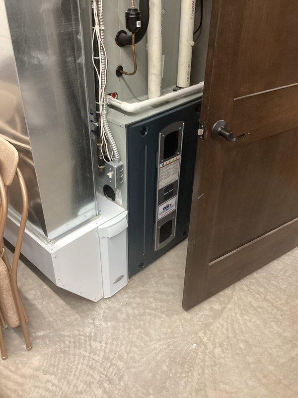 Completed installation of new hot water recirculation pump, mixing valve, and check valve on residential hydronic heating system. Replaced failed components to restore proper hot water temperature control and circulation throughout the home, preventing scalding hazards and ensuring consistent water temperature delivery at fixtures. All copper piping connections were properly soldered, system was pressure tested for leaks, and equipment was verified operational before completion.