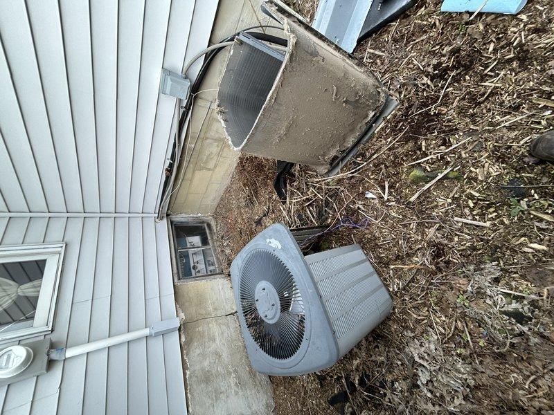 Completed comprehensive HVAC maintenance agreement including furnace tune-up and air conditioning service. Performed furnace inspection, tested operation, replaced air filter, verified temperature differentials, and cleaned burners and routine components. Conducted air conditioner maintenance including coil cleaning and electrical component inspection, during which discovered thermostat failure on cooling side. Replaced malfunctioning thermostat to restore proper system operation. All heating and cooling equipment now operating within normal parameters.