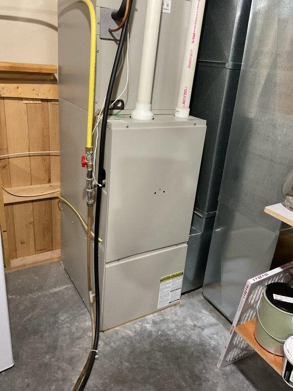 Performed comprehensive inspection of LifeBreath Heat Recovery Ventilator (HRV) system that had not been operated in six years. Verified unit operational status, inspected all ductwork connections and airflow pathways, and confirmed mechanical components functioning properly. Unable to locate dedicated wall control or thermostat for HRV operation; system likely controlled by integrated sensor or automated control sequence within the unit itself.