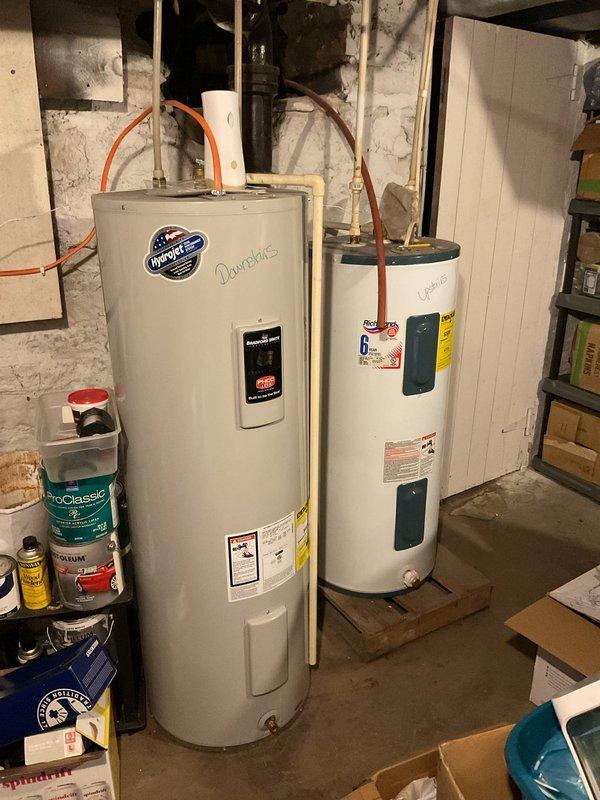 Completed annual AC maintenance tune-up on two ICP units as part of membership agreement. Identified failing bearing in fan motor on unit located under stairs and provided estimate for replacement with and without warranty coverage. Delta T measurements were within acceptable parameters on both systems, though ambient temperature of 39°F prevented accurate refrigerant charge verification per industry standards. Second unit passed all inspection points with no issues found. Submitted parts inquiry for fan motor availability and pricing.