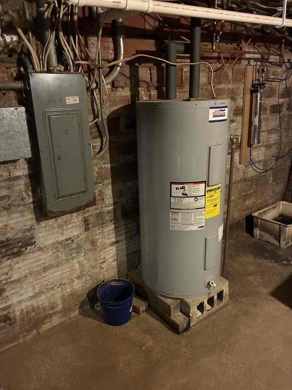 Responded to reported propane gas odor at commercial establishment. Upon arrival, no gas odor was detected in the building. Conducted comprehensive leak inspection of furnace gas line and all associated fittings using both soap bubble solution and electronic gas detection equipment. Inspected approximately ten pipe fittings and connections twice with no leaks identified. Tested furnace manifold and gas valve for internal bypass leakage with negative results. Entire basement area was inspected with no gas leaks found throughout the system.

After consultation with property management, determined that intermittent gas odor reported in morning hours was likely originating from malfunctioning kitchen stove burner rather than HVAC equipment. This explanation was consistent with the pattern of odor dissipating once kitchen operations began. No gas odor was present during the entire duration of the service call. Recommended contacting gas utility company or commercial kitchen appliance servic