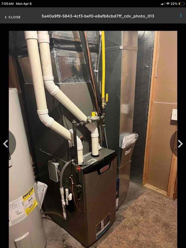 Installed new 50-gallon electric water heater in residential basement mechanical room. Completed all necessary electrical and plumbing connections, including copper supply lines and appropriate safety components, ensuring proper integration with existing HVAC and utility systems.