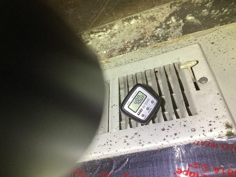 Completed seasonal cooling tune-ups on two air conditioning systems as part of preventative maintenance agreement. Resolved primary cooling issue on main floor unit—system was inoperative due to circuit breakers remaining in off position from winter shutdown; restored power and verified proper operation. Inspected furnace filters on both systems, found recently changed and in good condition; left replacement filters (16x25x1 and April Air 213) on-site for future use. Performed seasonal transition tasks including shutting down humidifier for summer operation and inspecting HRV intake screens, which were found to be clean and clear of debris. Both air conditioning systems tested and confirmed operating within normal parameters following tune-up procedures.