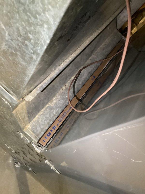 Completed annual AC tune-up maintenance visit on 5-year-old system under family rewards agreement. Found and replaced dirty air filter during inspection. System operational and ready for cooling season.