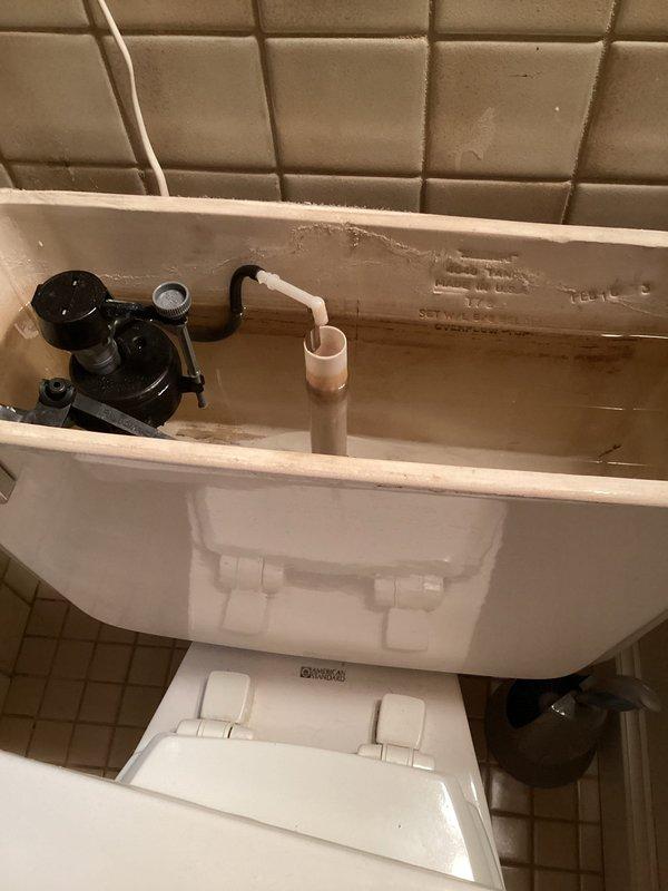 Responded to ongoing slow drain issues in kitchen and bathroom. Upon arrival, kitchen drain was functioning properly with no backup observed. Cleared clogged lavatory drain to restore proper drainage. Replaced malfunctioning toilet fill valve that was sticking and causing improper tank filling. Installed new supply line during fill valve replacement. All fixtures tested and operating correctly upon completion.
