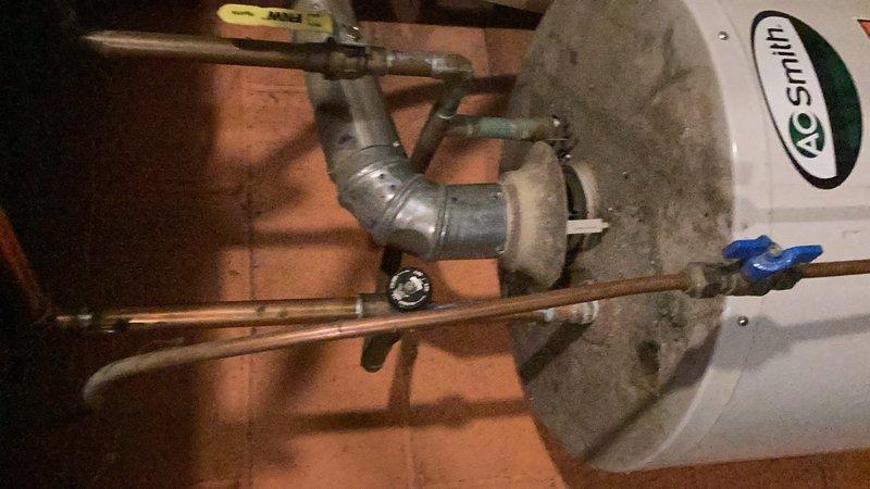 Responded to no hot water complaint on A.O. Smith tanked water heater installation. Upon inspection, diagnosed failing mixing valve as cause of hot water delivery issue. Provided estimate for mixing valve replacement to restore proper hot water function to the system.