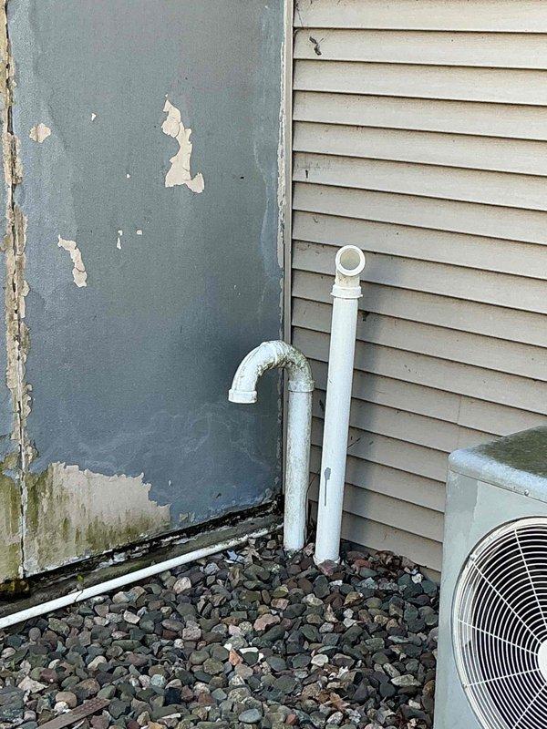 Performed comprehensive HVAC system safety inspection and maintenance on air conditioning and make-up air systems. Replaced air filter and activated AC unit for operational testing. Inspected blower wheel and secondary components, noting minor buildup present. Verified evaporator coil condition (clean), tested blower capacitor (functioning properly), and confirmed condensate drain line clear. Proceeded to exterior unit where condenser coil was thoroughly cleaned and all components inspected. Reactivated system and conducted performance testing in 43°F ambient conditions, achieving satisfactory temperature drop. Occupant reported inadequate cooling capacity during peak summer conditions; recommended follow-up service call during warmer weather for accurate load testing. Conducted assessment of make-up air system to determine maintenance requirements. Identified belt and filter replacement needed for make-up air unit. Return visit scheduled to complete tune-up once parts are procured and