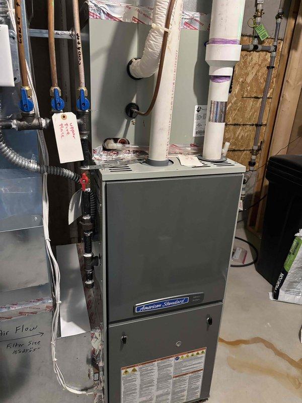 Completed annual A/C tune-up and maintenance on one residential condenser unit as part of recurring preventive maintenance agreement. Performed comprehensive system inspection including filter evaluation, thermostat operation, temperature differential measurement, condenser unit assessment, coil inspection, motor function testing, capacitor testing, compressor operation verification, refrigerant level check, and condensate drain inspection. Homeowner supplied 16x25x1 filter for installation. All components tested within normal operating parameters. System operating efficiently with no deficiencies noted at time of service completion.