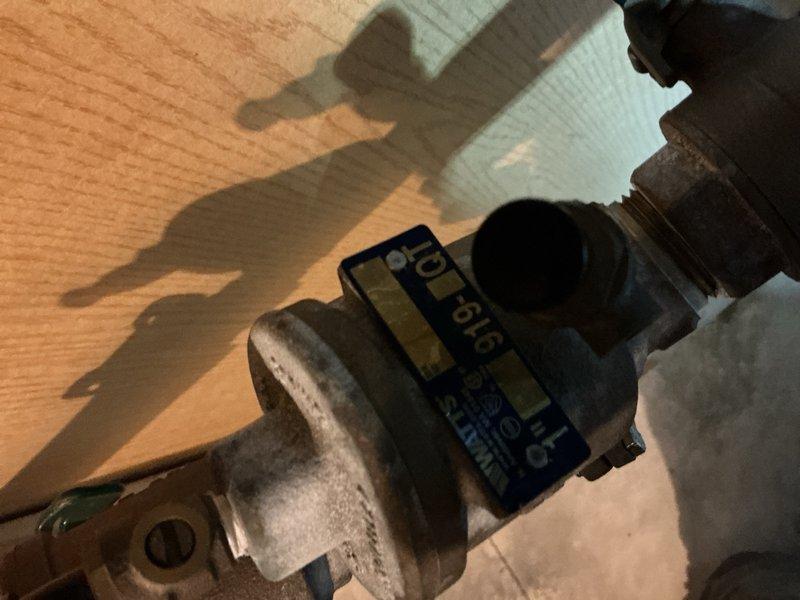 Completed annual plumbing inspection of residential system. Identified minor leak at RPZ (Reduced Pressure Zone) backflow preventer on irrigation water line, with drip observed from weep hole. Submitted parts order for RPZ rebuild kit to address the issue. All other plumbing components inspected and found in satisfactory operating condition.
