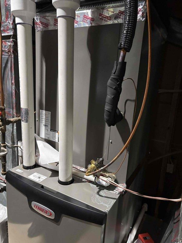 Completed preventive maintenance on one air conditioning condenser unit as part of the cooling season agreement. Performed comprehensive inspection including air filter evaluation, thermostat operation verification, temperature differential measurements, condenser coil inspection, motor and capacitor testing, compressor assessment, refrigerant level check, and condensate drain verification. All components tested within normal operating parameters and system is functioning properly at time of service completion.