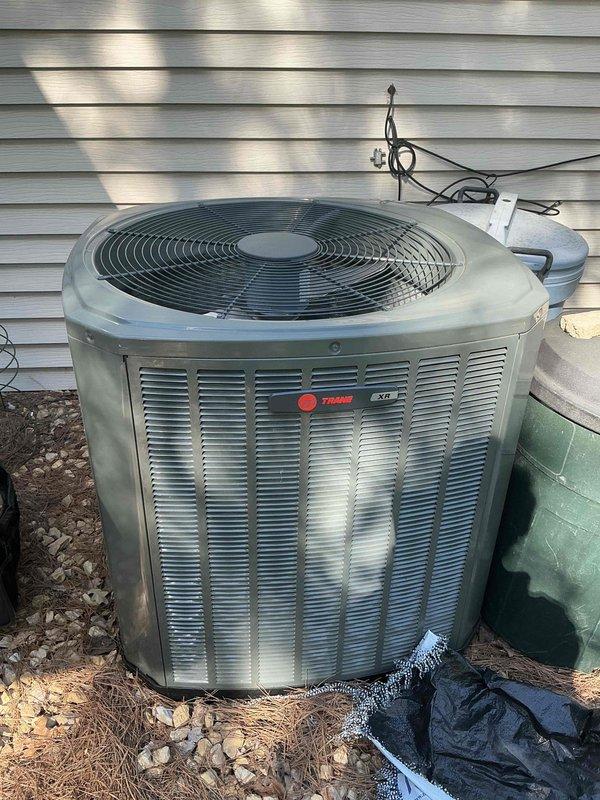 Completed Family Rewards Cooling Visit maintenance on both mini-split and central air conditioning systems. During AC inspection, discovered main condenser unit had deteriorated capacitor with rust damage and corroded wiring connections posing safety and performance concerns. Replaced failed capacitor and repaired damaged wiring to restore proper electrical connections and system functionality.