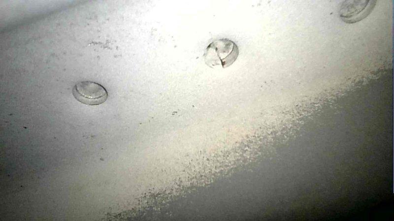 Responded to no-heat call on 10+ year old furnace displaying error code 33. Upon inspection, discovered cracked heat exchanger which poses safety hazard due to potential carbon monoxide leakage. System was immediately red-tagged and unit taken out of service to protect occupants.
