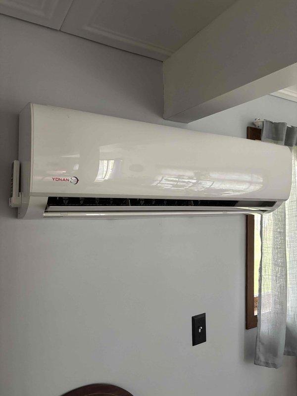 Completed comprehensive maintenance service on mini-split HVAC system consisting of one Lennox outdoor condensing unit and one Yenang indoor wall-mounted air handler. Performed thorough inspection and maintenance procedures including filter check, thermostat operation verification, temperature differential measurement across the system, condenser coil inspection, and condensate drain line verification. System tested and confirmed to be operating properly in both cooling and heating modes with all components functioning within normal parameters at time of service completion.