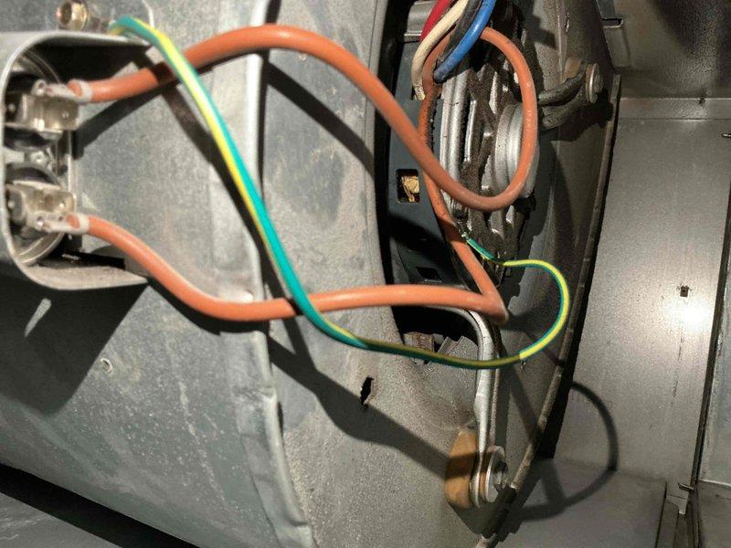 Responded to service call for furnace producing loud rattling noise. Upon inspection, diagnosed failing inducer draft motor as source of excessive noise. During examination of internal components, observed signs of potential heat exchanger leakage, though not conclusively confirmed at time of inspection. Documented findings with photographic evidence of internal mechanical assemblies, wiring configurations, and component condition. Advised that heat exchanger will likely require replacement in near future based on visual assessment. Scheduled follow-up appointment for furnace replacement estimate and will provide repair cost breakdown once pricing is obtained.