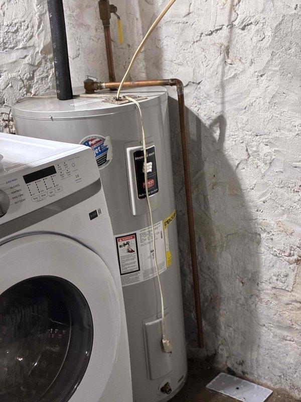 Completed preventative maintenance on 24-year-old R22 air conditioning system. Performed comprehensive AC tune-up including condenser coil cleaning, electrical measurements verification within manufacturer specifications, and installation of customer-supplied air filter. System operating properly with adequate cooling performance, appropriate refrigerant pressures for ambient conditions, and satisfactory temperature differential across evaporator coil.