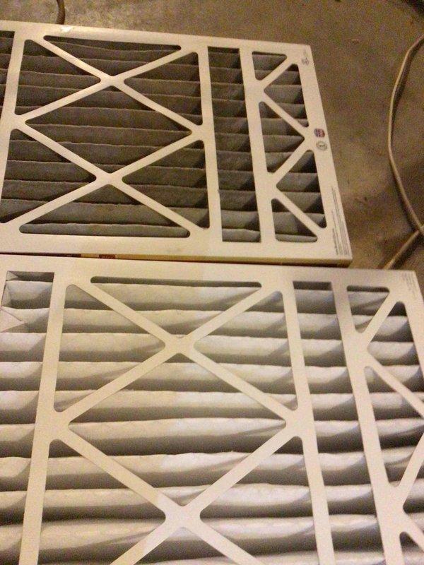 Completed comprehensive AC maintenance tune-up on 17-year-old FRP unit, including outdoor coil washing, electrical testing (all readings within manufacturer specifications), and air filter replacement. Inspected mini-split system for reported interior wall water leakage that occurred in August; determined condensate drain line was experiencing slow drainage due to accumulated debris in combination with improper drain pitch where line dips downward before routing upward and out. Provided homeowner with preventative maintenance recommendations to periodically clean indoor coil with coil cleaner to prevent future drain blockages, as unit mounting height cannot be adjusted to improve drainage slope.
