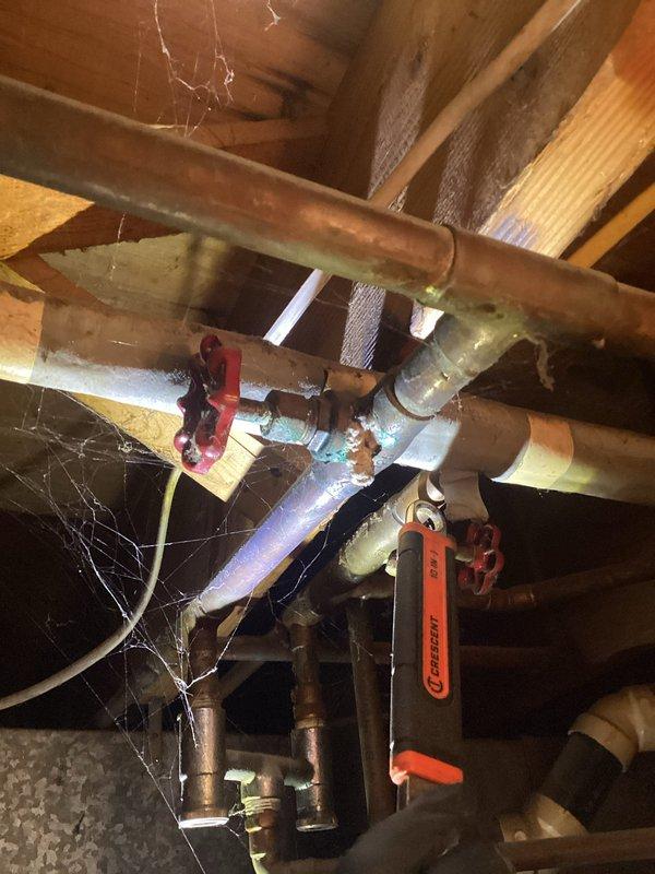 Responded to main line backup issue and performed diagnostic assessment. Main sewer line was severely clogged due to extensive root intrusion and scale buildup. Utilized Picote milling system to clear the blockage and restore proper drainage flow. Successfully removed root masses and scale deposits from the main line, returning system to full operational capacity.