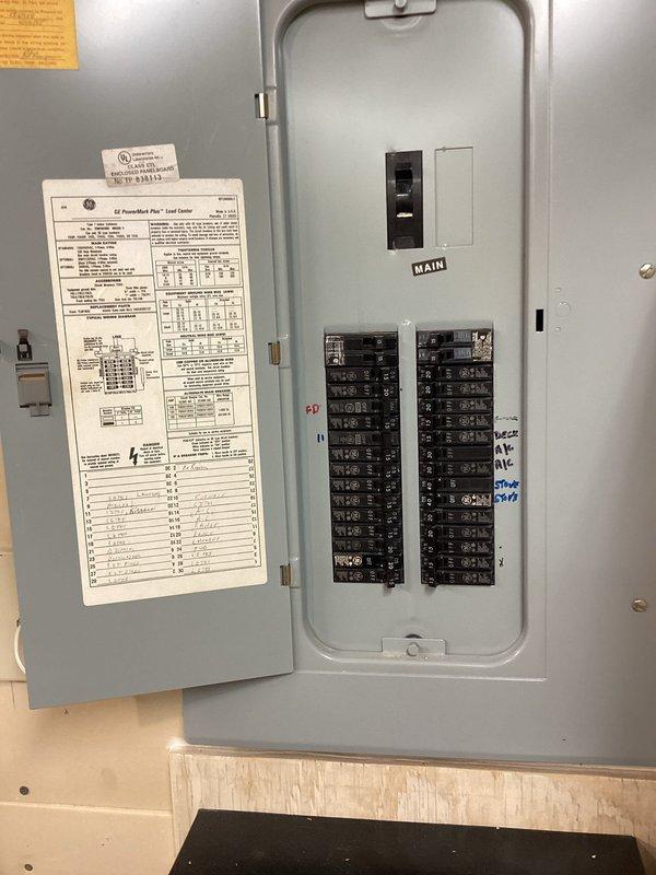 Completed annual cooling maintenance visit on standard air conditioning system. Unit passed inspection and is operating within normal parameters. During routine assessment, identified critical failure of furnace heat exchanger requiring immediate replacement of either the heat exchanger component or complete furnace unit. Documented electrical panel and system components with photos for service records.