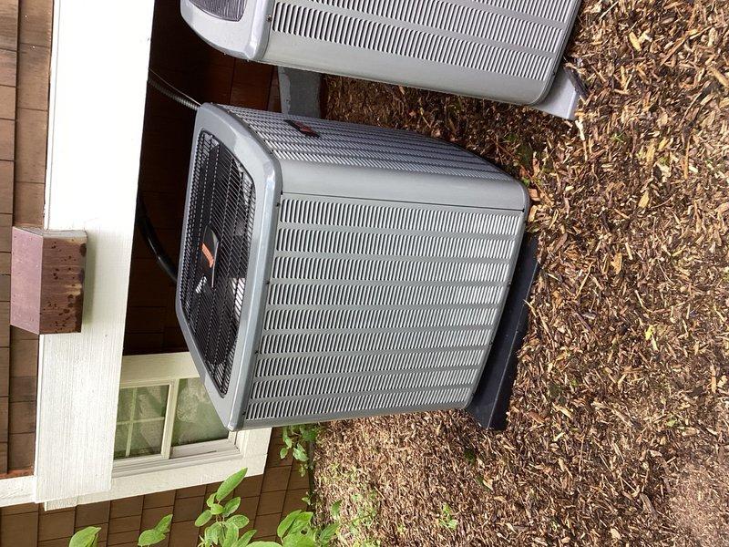 Completed comprehensive seasonal tune-ups on two residential AC systems, both operating without reported issues. Performed standard maintenance protocols including system diagnostics, pressure testing, and temperature differential measurements on both units. Installed customer-supplied air filters and deactivated humidifiers for the cooling season. 

Both systems exhibited lower-than-optimal airflow due to zoning configuration adjustments made to reduce operational noise. Verified that refrigerant charge had been previously modified by another contractor to compensate for the reduced airflow. Conducted thorough performance evaluation revealing subcooling measurements slightly below standard parameters, though temperature drop across evaporator coils remained within acceptable range. 

Given that both systems have maintained consistent cooling performance over multiple seasons without operational concerns, determined no corrective action necessary at this time. Homeowner advised to cont