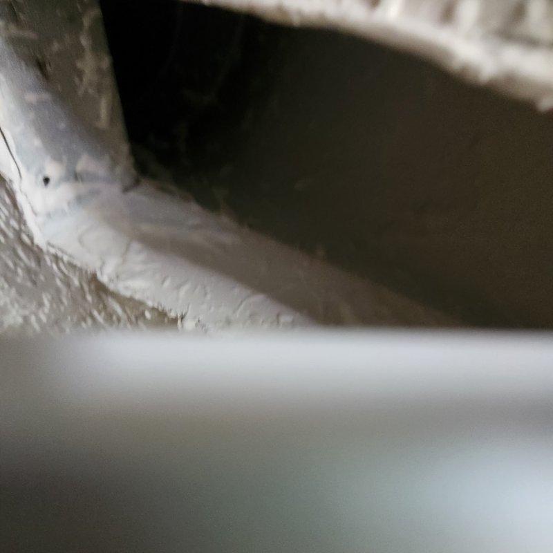 Completed comprehensive duct cleaning service in conjunction with new system installation. Removed significant accumulation of lint, dust, dirt, and hair from ductwork and supply/return vents throughout the system. Thoroughly vacuumed all accessible duct runs, including crawlspace sections where heavy debris and particulate buildup was evident on galvanized metal ductwork surfaces. Cleaned all register openings and ensured proper airflow pathways for optimal system performance.