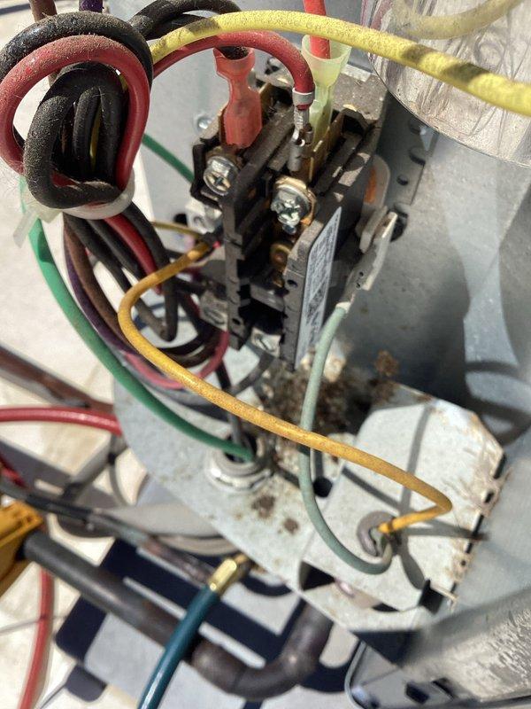 Completed comprehensive AC tune-up and preventive maintenance inspection. During diagnostic testing, identified weakening capacitor and contactor that were approaching end of service life, and replaced both components to ensure reliable system operation and prevent future failure during peak cooling season.