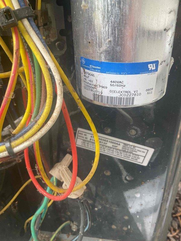 Completed annual air conditioning tune-up and preventative maintenance inspection. System evaluated and found operating within normal parameters with no deficiencies noted. Inspected capacitor, motor assembly, electrical connections, and refrigerant piping system. All components functioning properly with no issues identified.