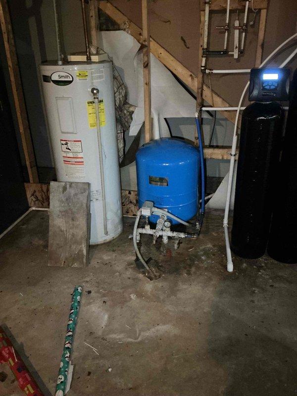 Responded to service call for newly purchased home where gas service had been disconnected for two years. Upon arrival, confirmed utility company had placed lock on gas meter pending required gas line inspection. Performed visual inspection of basement mechanical room, documenting furnace unit, water heater, and associated gas piping system with photographs. Coordinated with utility company to determine required inspection procedures and next steps for gas service restoration, as homeowner had not received documentation outlining reinstatement requirements.