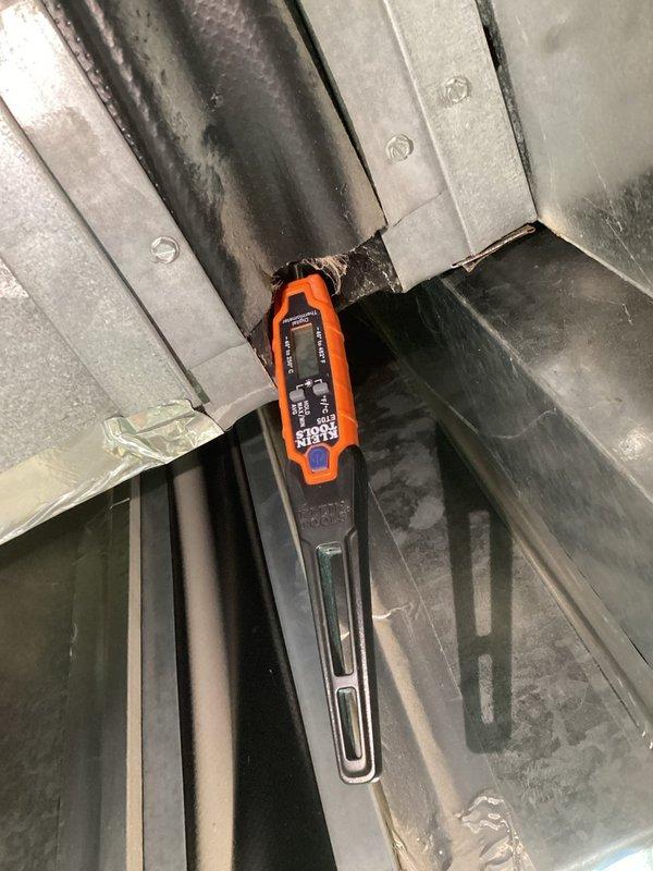 Responded to no cooling call on residential air conditioning system. Upon arrival, discovered circuit breaker in off position at electrical panel and condenser unit with accumulated dirt and debris. Restored power by resetting breaker to on position. Performed condenser coil cleaning to remove buildup affecting heat transfer efficiency. Verified system operation and confirmed cooling restored. Unit returned to normal function.