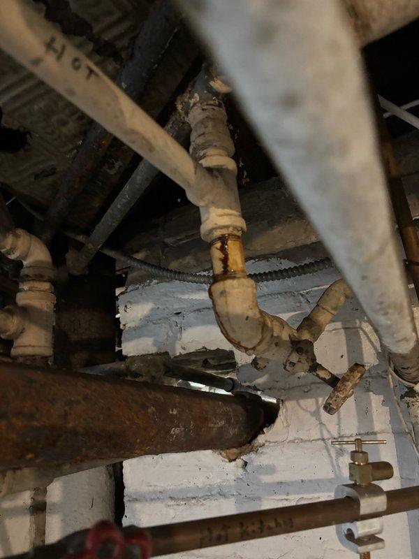 Responded to service call for no water flow to exterior hose bib. Upon inspection, traced supply lines through basement plumbing system and located shut-off valve for outside faucet in closed position. Opened isolation valve to restore water flow to exterior spigot and verified full water pressure at hose connection. Educated homeowner on location of exterior faucet shut-off valve for future seasonal maintenance. System tested and left in full operational service.